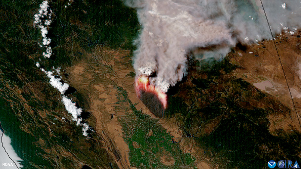 An image California's Park Fire July 26, 2024